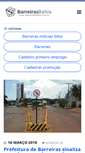 Mobile Screenshot of barreirasbahia.com.br